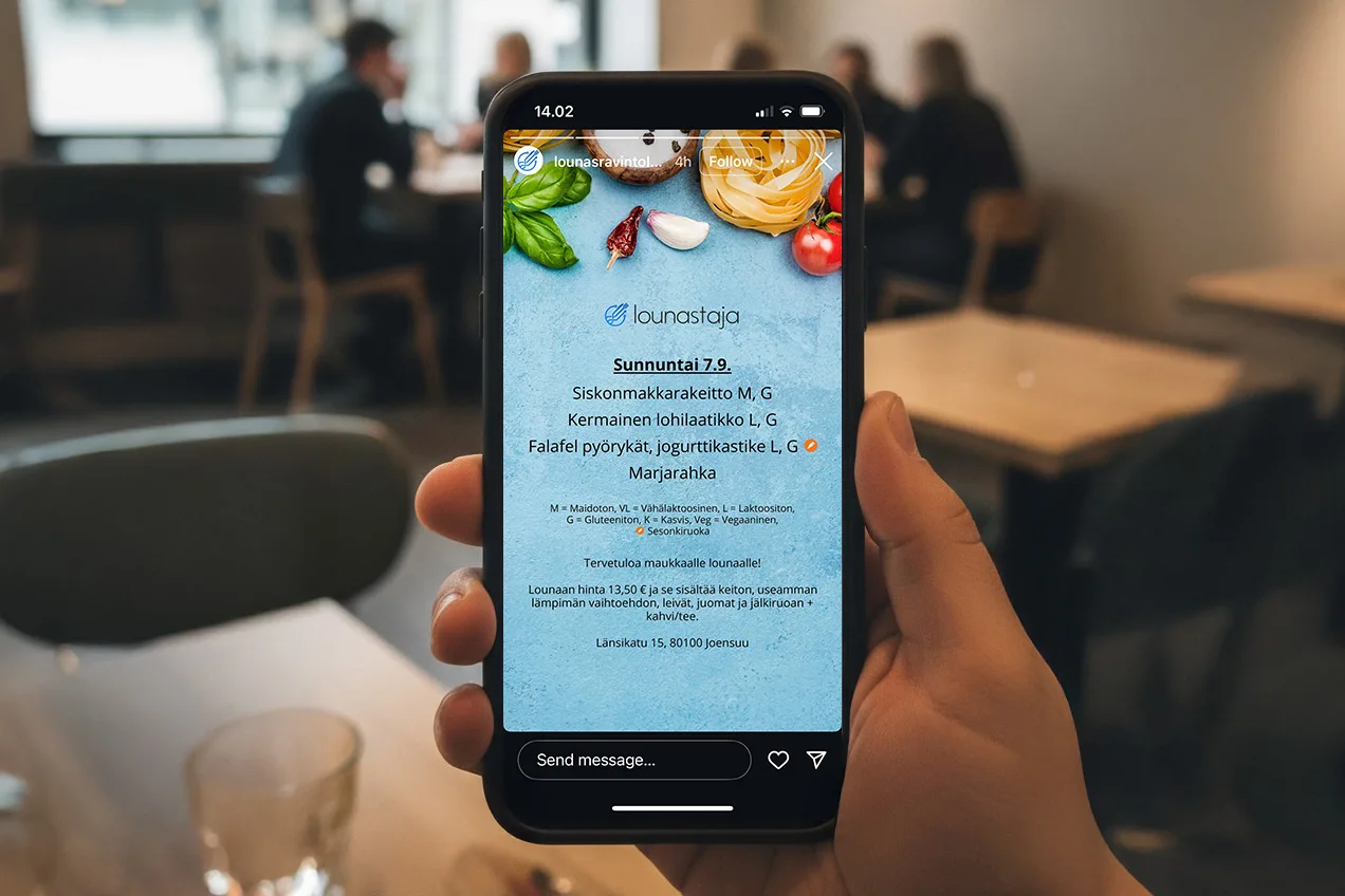 Tarina puhelimessa vaaka