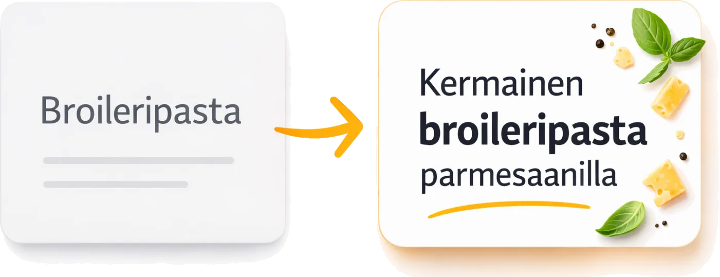 paranna lounaiden nimiä